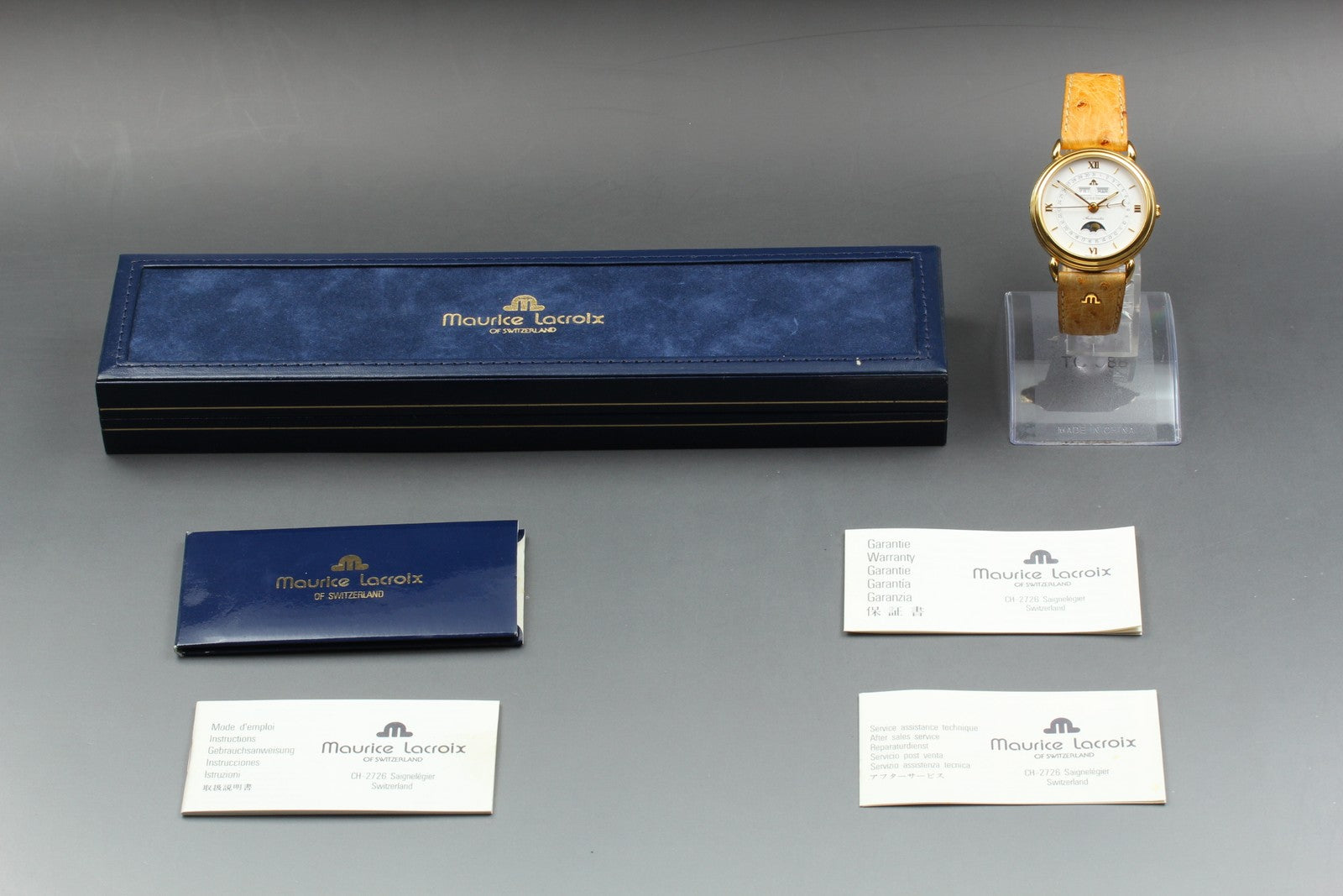 Maurice Lacroix Masterpiece Triple Calendar Moon Phase 13111 Automat Men's Watch