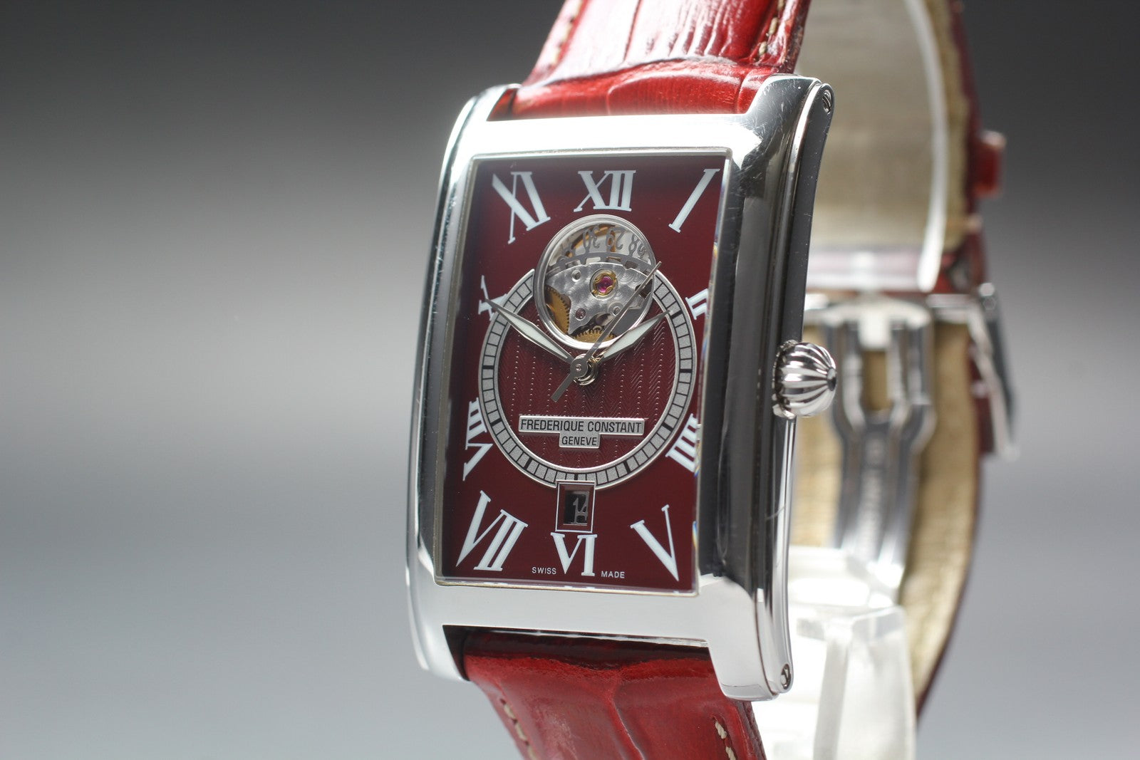 FREDERIQUE CONSTANT FC-315BRG4C26 Automatic World Limited Red Men's Watch 31mm
