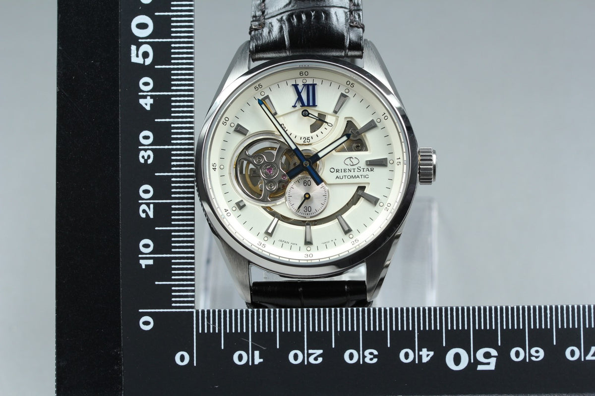ORIENT Star F6F4-UAB0/RK-AV0007S Automatic Men's White Dial Watch 41mm JAPAN Box