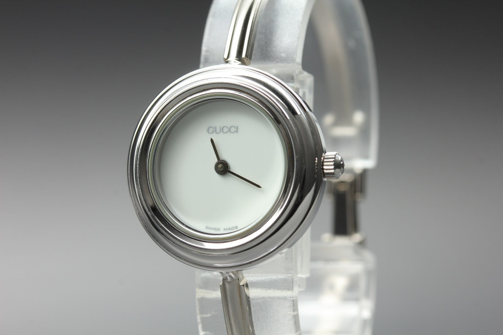 [Overhauled] Gucci Change Bezel 11/12.2 12 Colors Silver Women's Qz Watch Box
