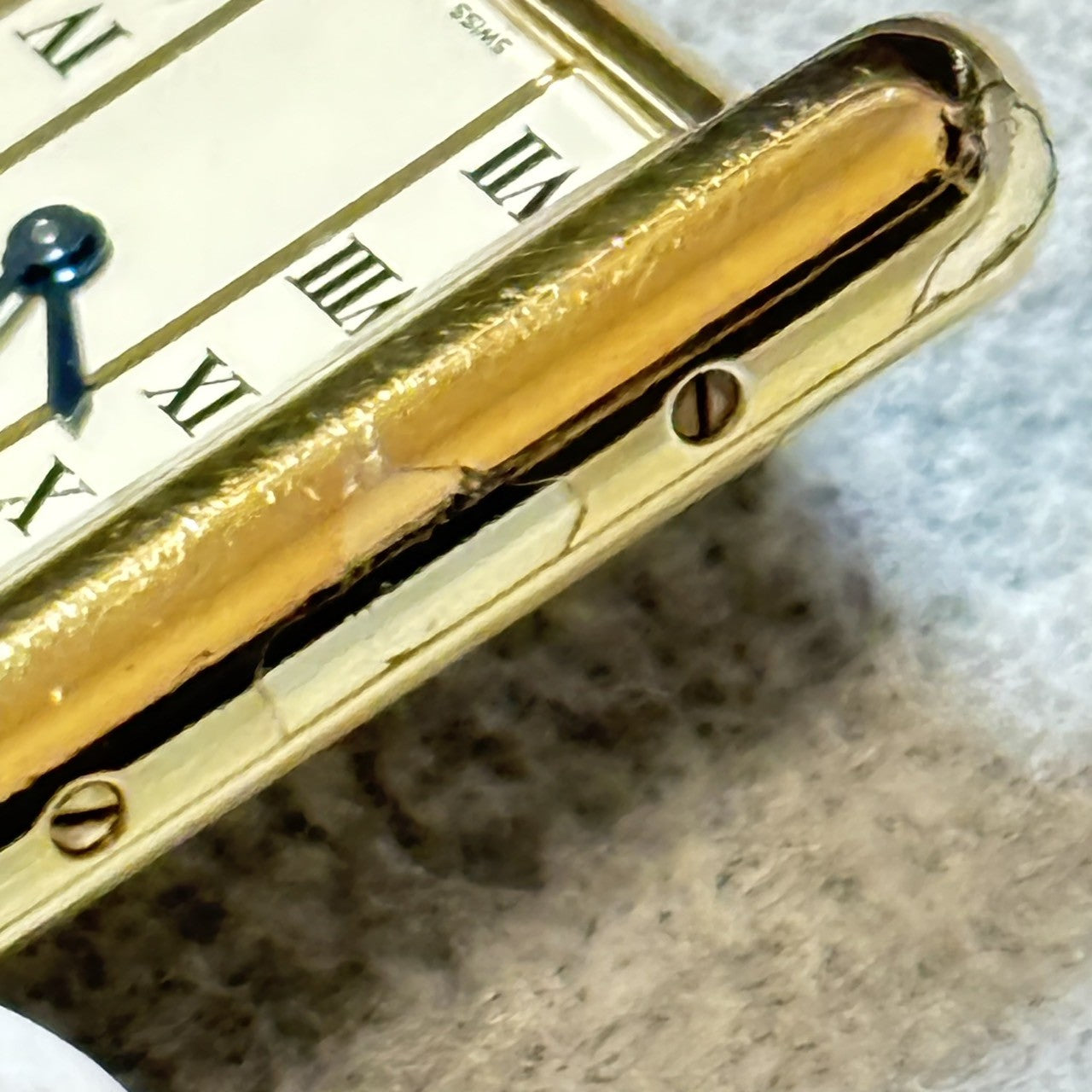 Vintage [Exc+5] Cartier Must de Cartier Tank 5057001 SM 20mm Women's Qz Watch