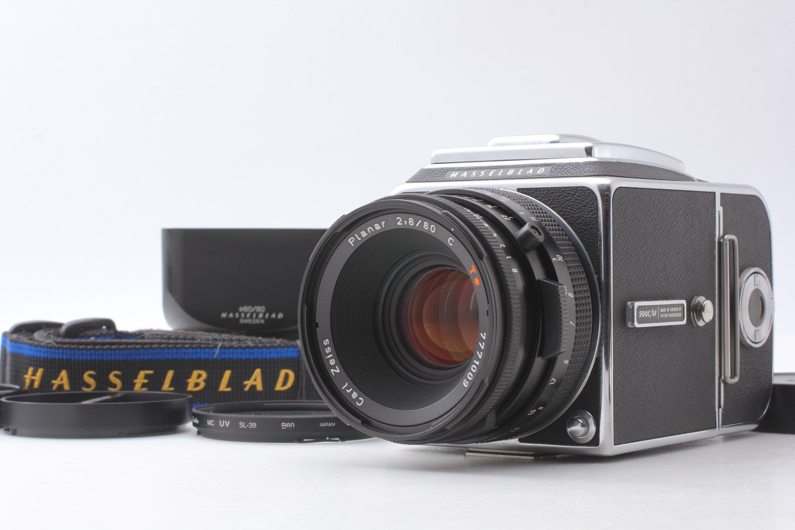 [N MINT-] Late Model Hasselblad 500CM C/M Film Camera + 80mm f2.8 C Lens JAPAN