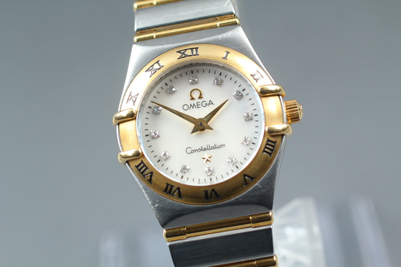 [Exc+5 Box] OMEGA Constellation Mini 795.1203 Diamond 22mm Quartz Women's Watch