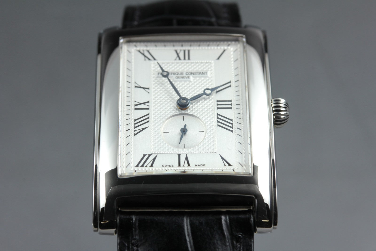 Frederique Constant FC-200/235XC25/6 26mm Silver Black Men's Quartz Watch [Box]