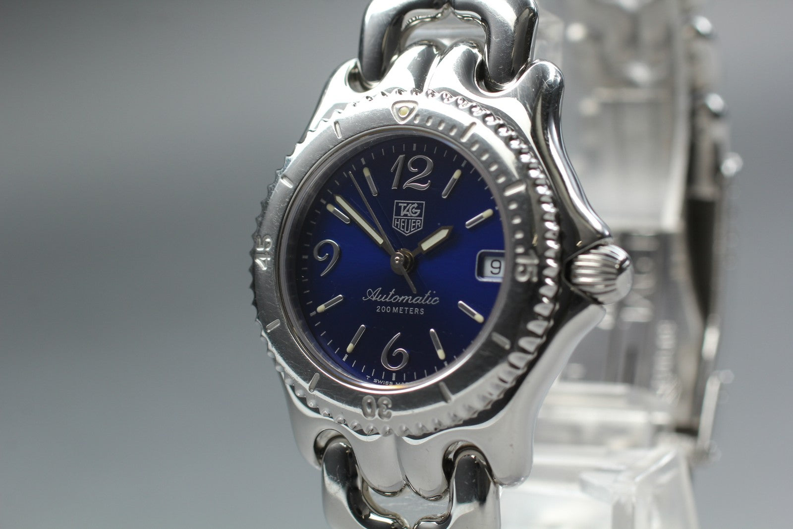 overhauled TAG Heuer SEL WG2311.BA0469 Automatic Women's Date Watch 28mm JP Box