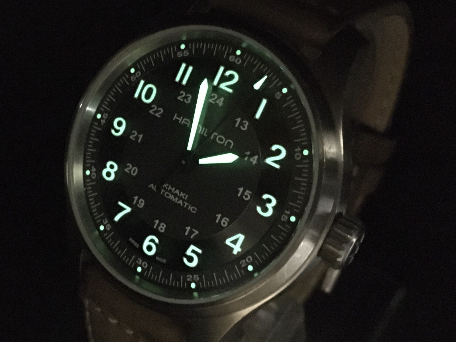 [Exc+5 Box] Hamilton Khaki Field H705400 41mm Automatic Men's Watch JAPAN
