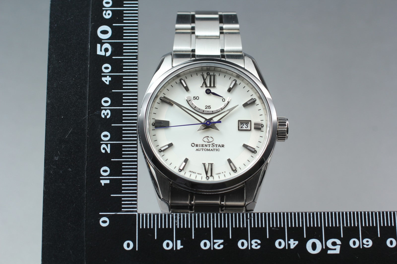 [Near MINT Box] Orient Star F6N4-UAD0 Power Reserve White Automatic Men's Watch