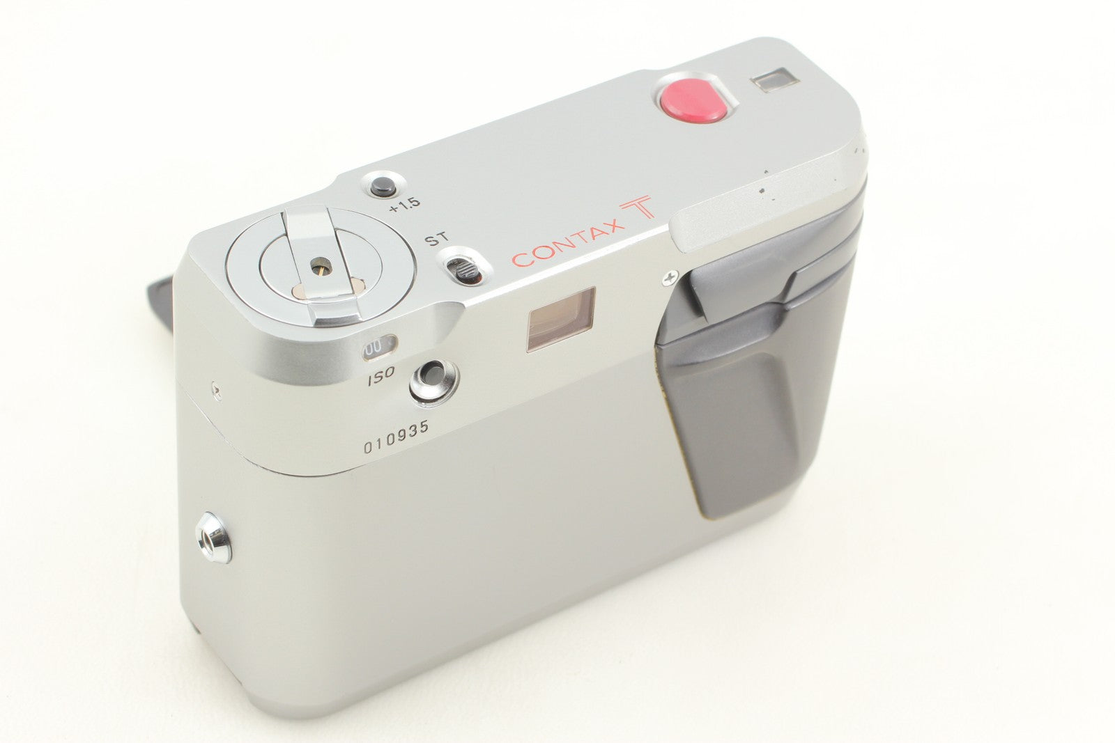 [Top MINT] Contax T Silver 35mm Film Camera Carl Zeiss T* + T14 Flash From JAPAN