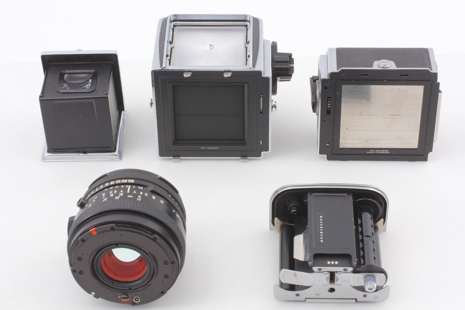 [N MINT-] Late Model Hasselblad 500CM C/M Film Camera + 80mm f2.8 C Lens JAPAN