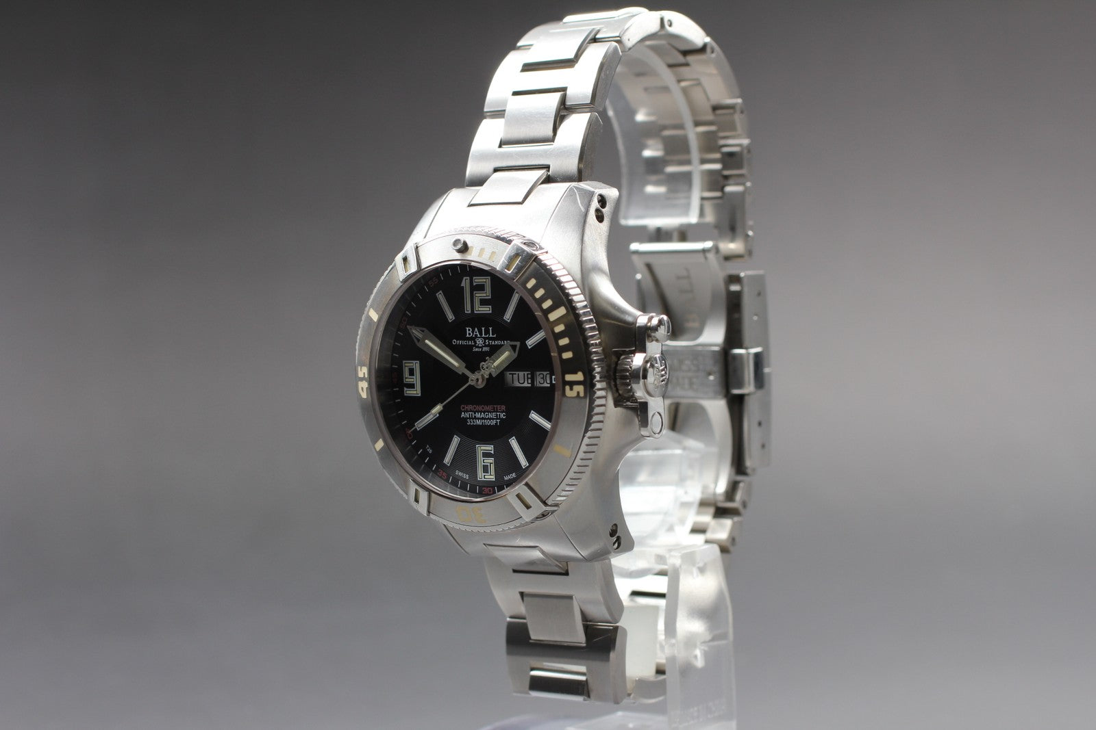 overhauled BALL Engineer Hydrocarbon Spacemaster DM2036A Automatic Men's Watch