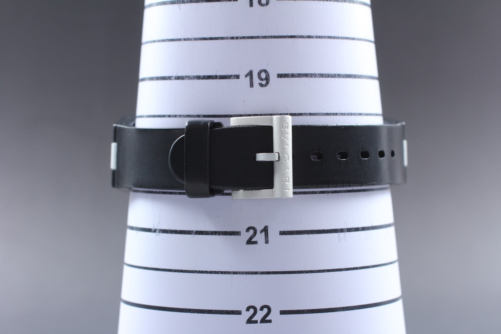 BVLGARI Diagono AL44TA Black Dial Automatic Date Men's Watch 44mm JAPAN