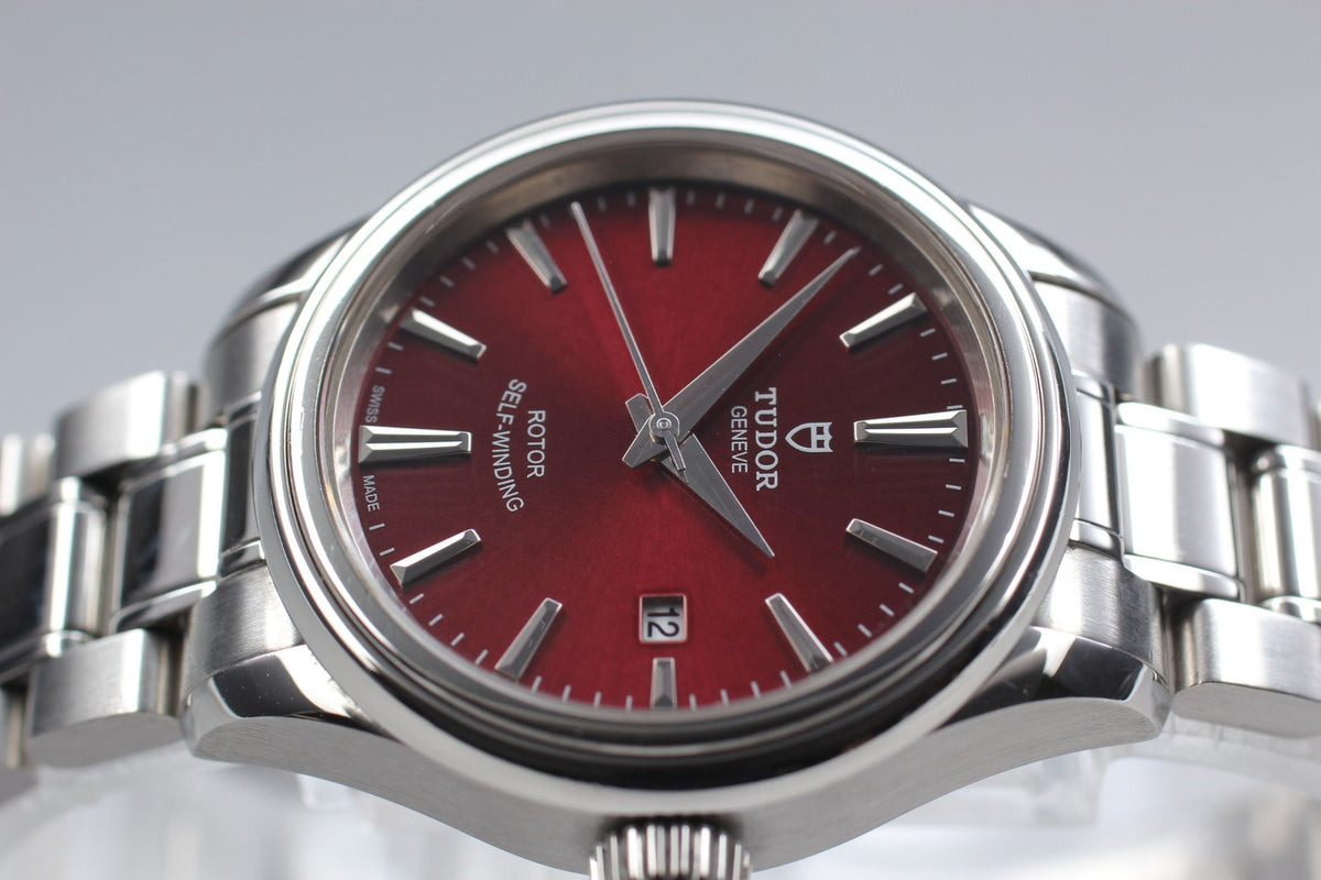TUDOR Style Date 12100 Red Dial Cal.2671 27mm Automatic Women's Watch