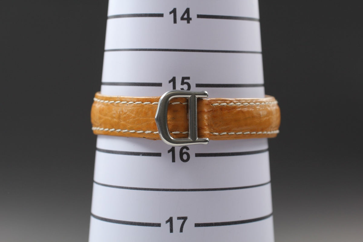 Vintage Cartier Must De 21 1340 Silver Quartz Women's Watch 27mm JAPAN Box