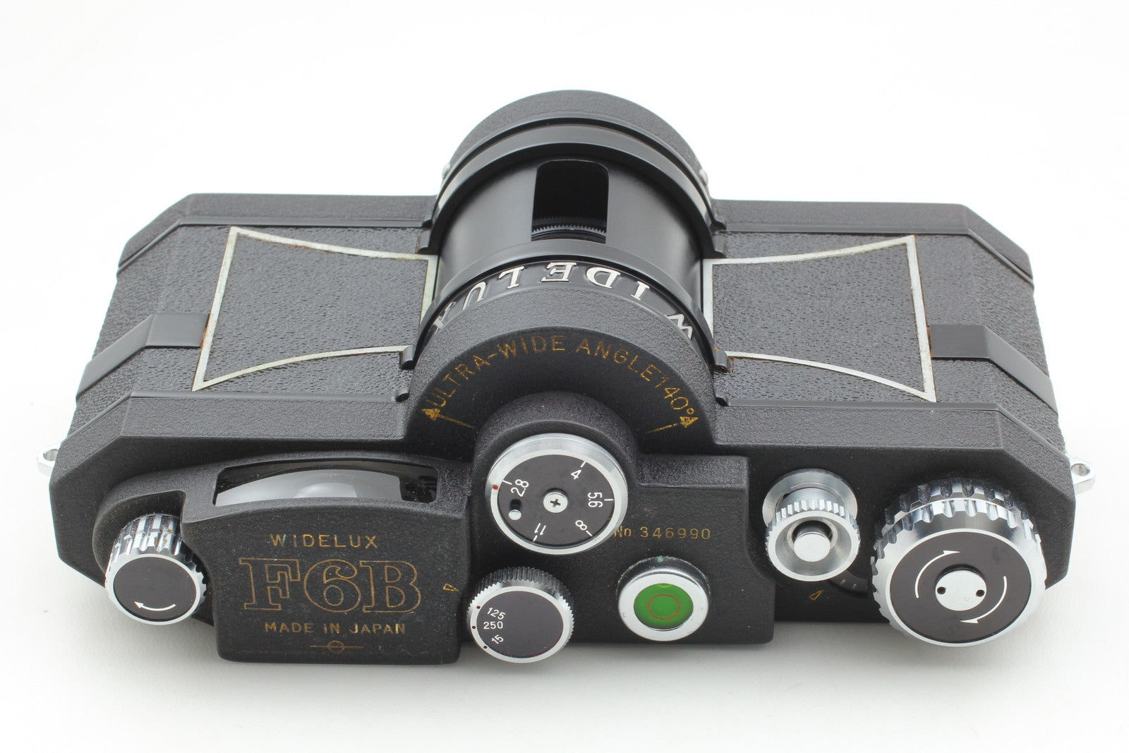 [MINT w/Case] Panon WIDELUX F6B 35mm Panoramic Film Camera 140° From JAPAN