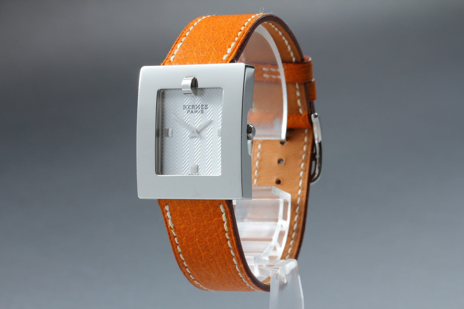 Hermes Belt Watch BE1.210 26mm White Dial Quartz Women's Watch [w/Box]