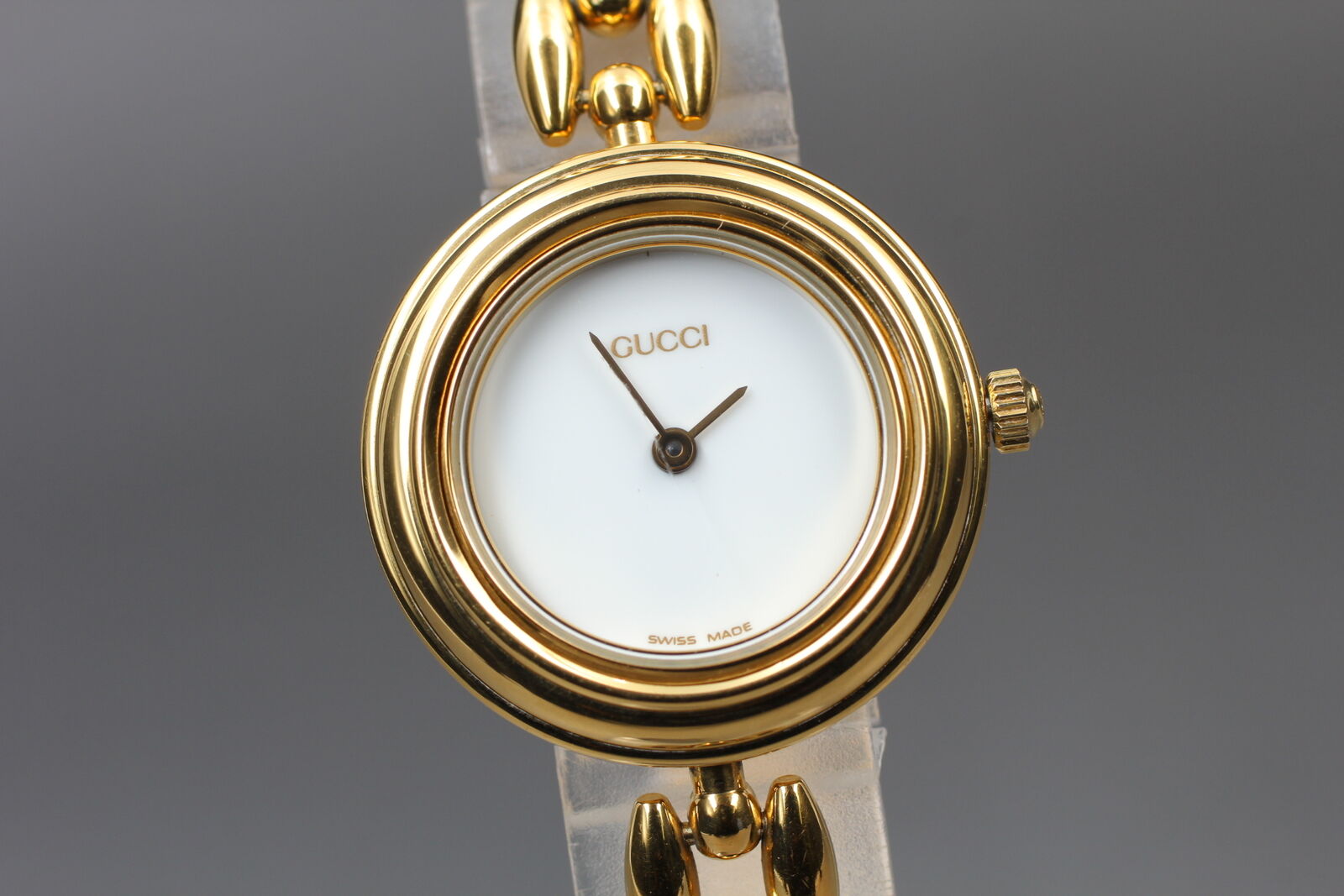 New Battery [Exc+5 Box] Gucci Change Bezel 11/12.2 6 Colors Women's Qz Watch JP