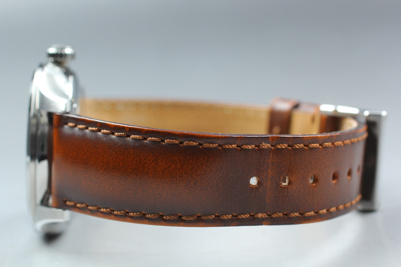 HAMILTON Jazzmaster Open Heart H326750 Blue Brown 39mm AT Men's Watch [Box]