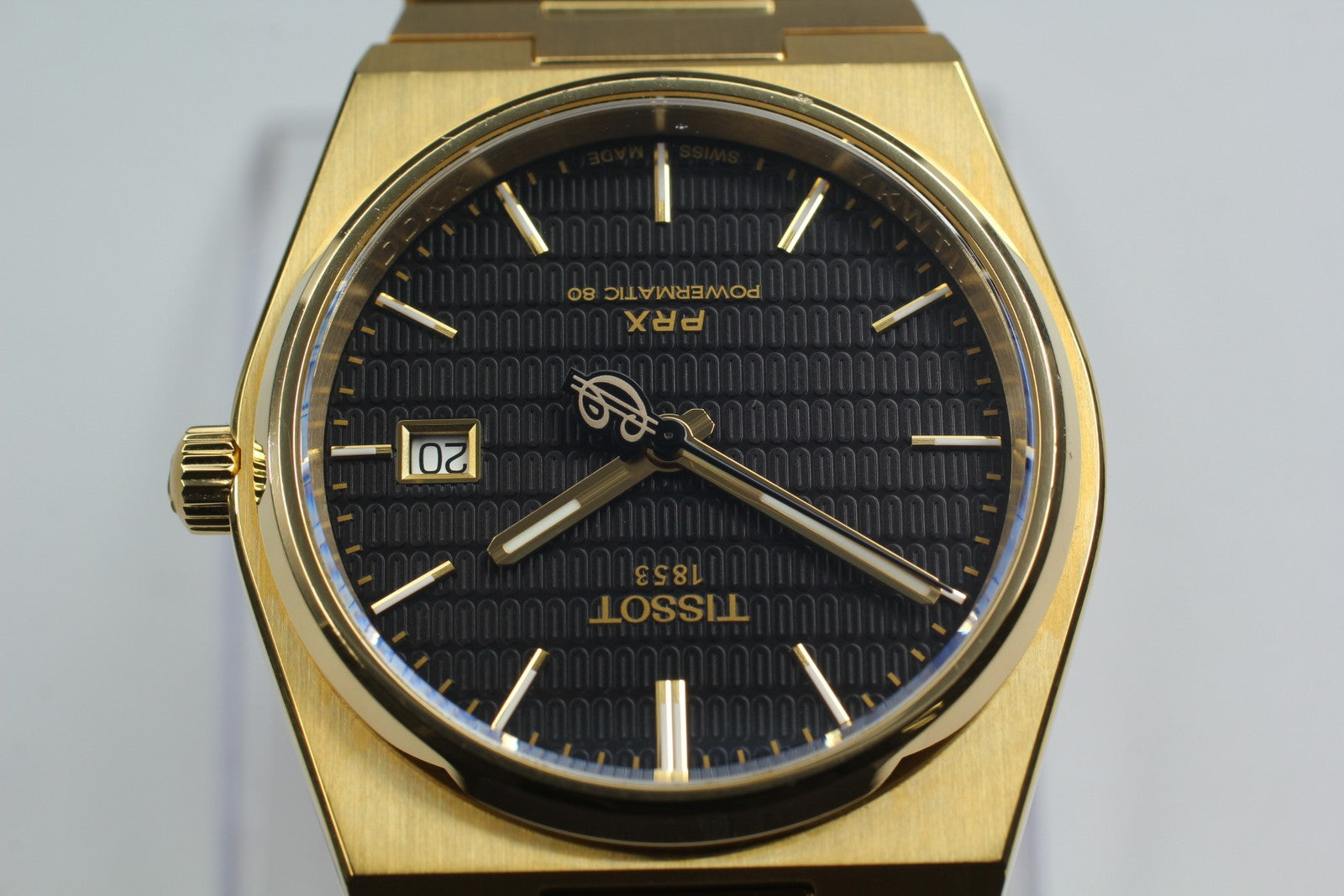 TISSOT Tissot PRX T137407T ADL Black Dial Automatic Men's Watch From JAPAN Exc+5