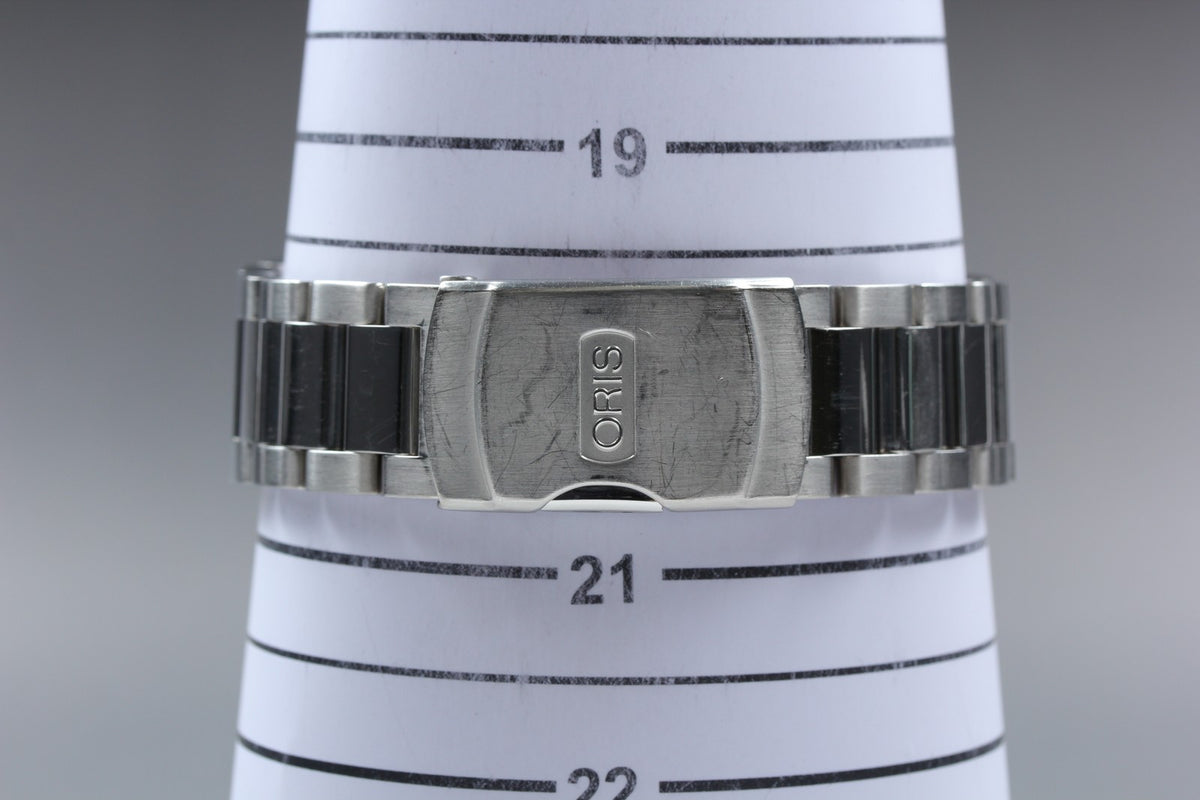 ORIS Williams F1 Team Date 7613 Automatic Black Dial Automatic Men's Watch [Box]