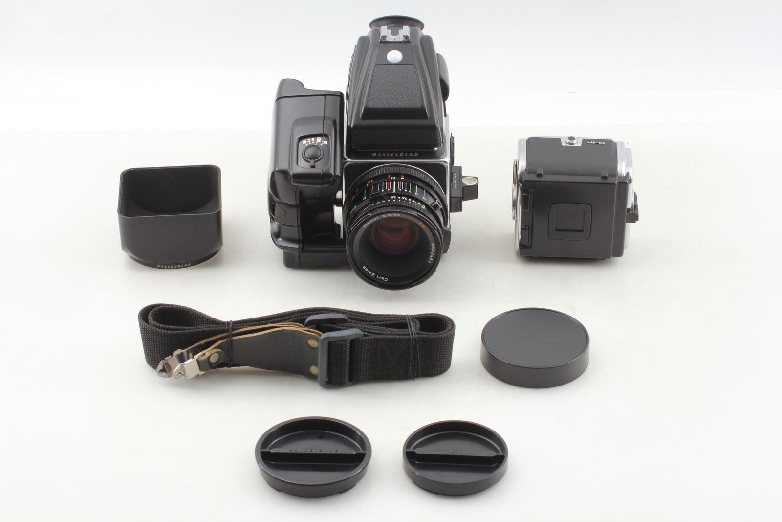 [MINT w/Grip] Hasselblad 503CW Film Camera 80mm f2.8 CF Lens PME 45 Finder JAPAN