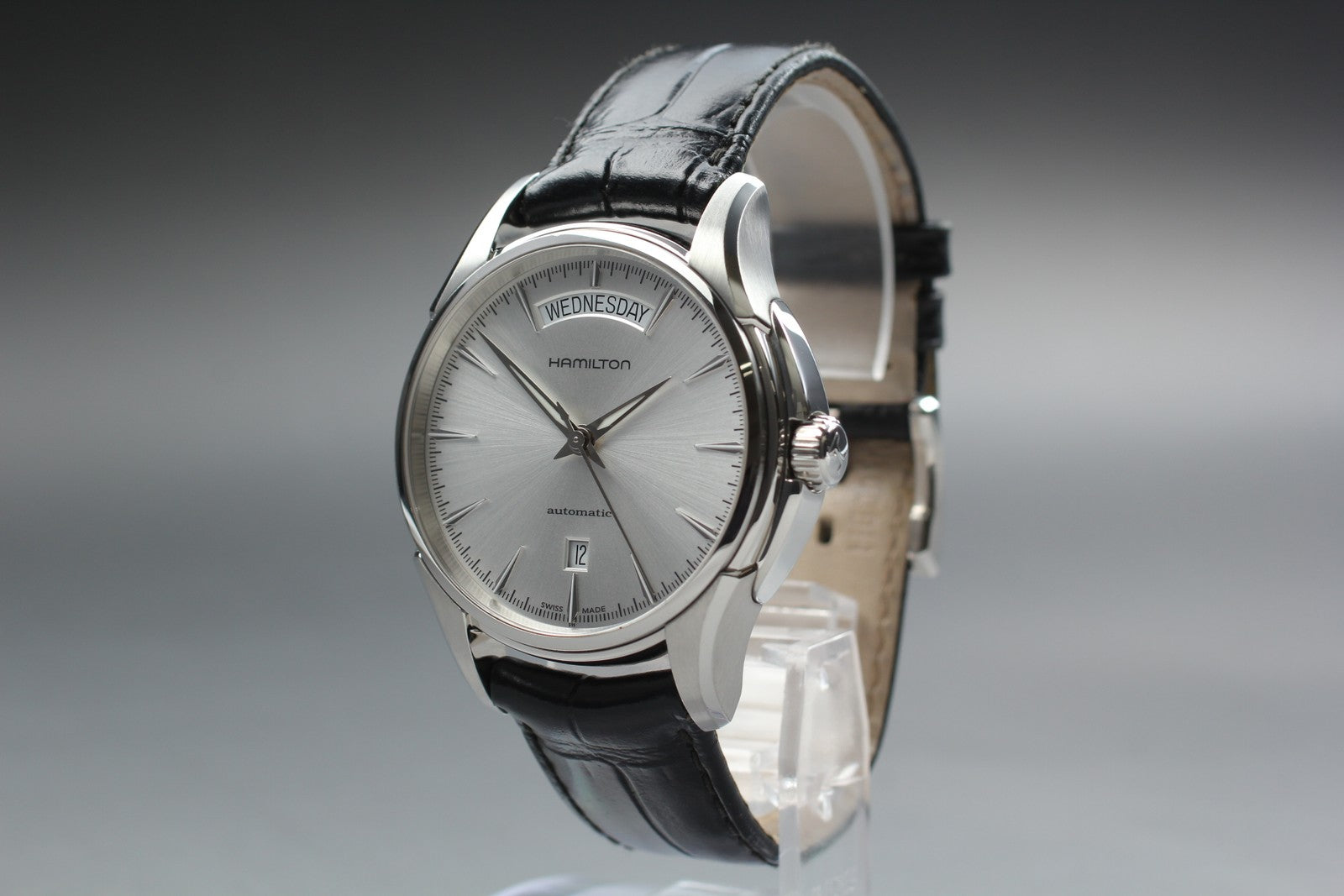 Hamilton Jazzmaster H325051 Day/Date Automatic Men's Watch 40mm JAPAN Box