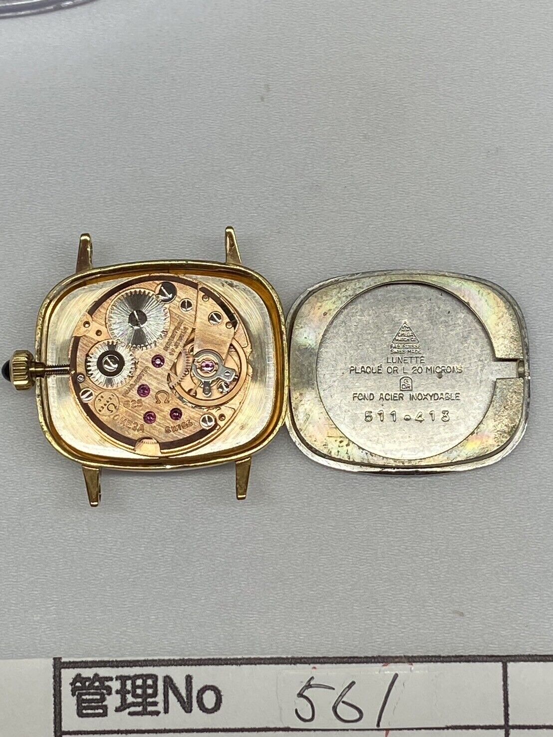 Vintage [Exc+5] OMEGA De Ville Cal.625 511.413 Manual Gold Dial Women's Watch JP