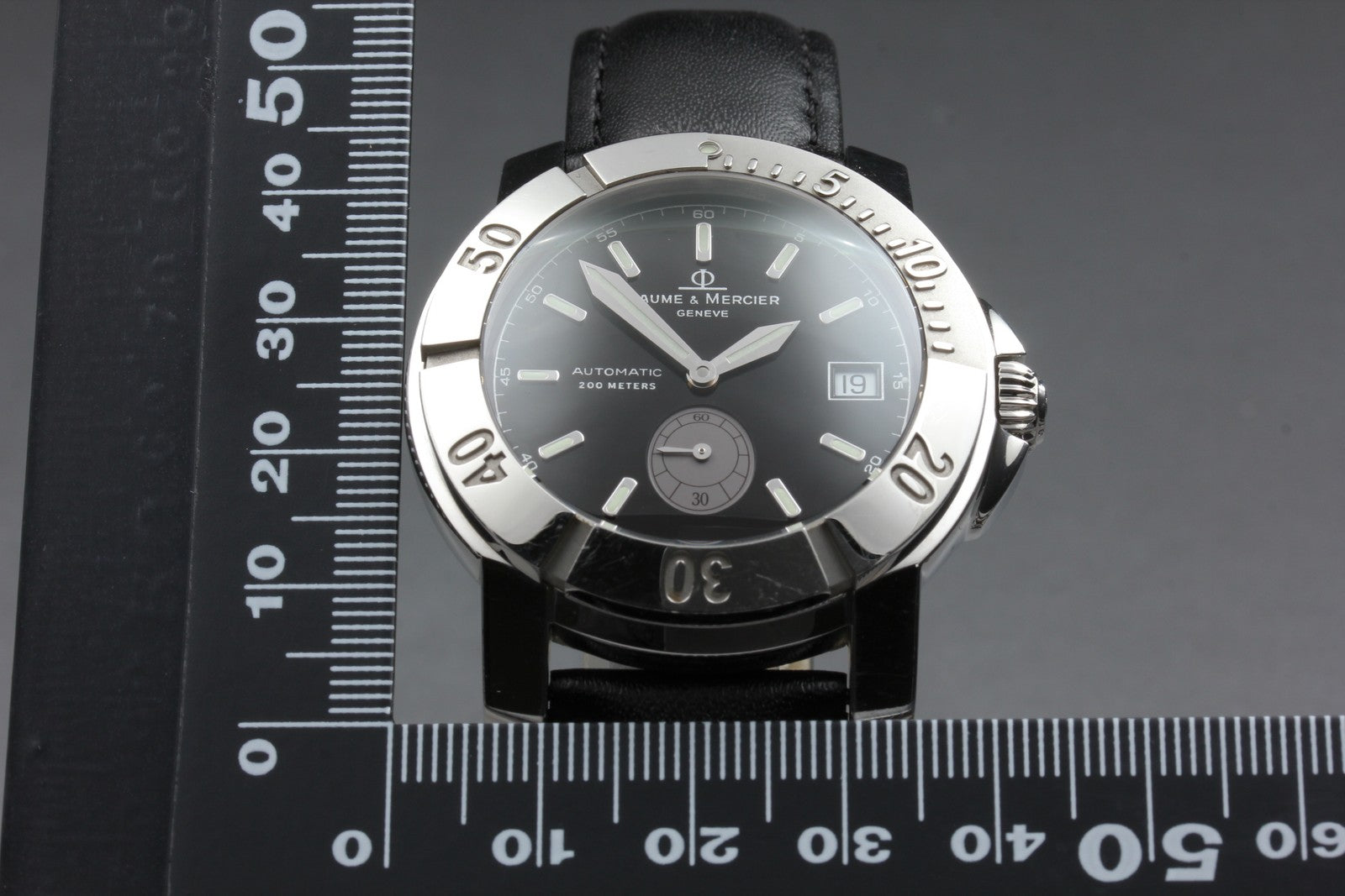 Baume & Mercier CapeLand 65353 Date black Dial Automatic Men's Watch 41mm JAPAN