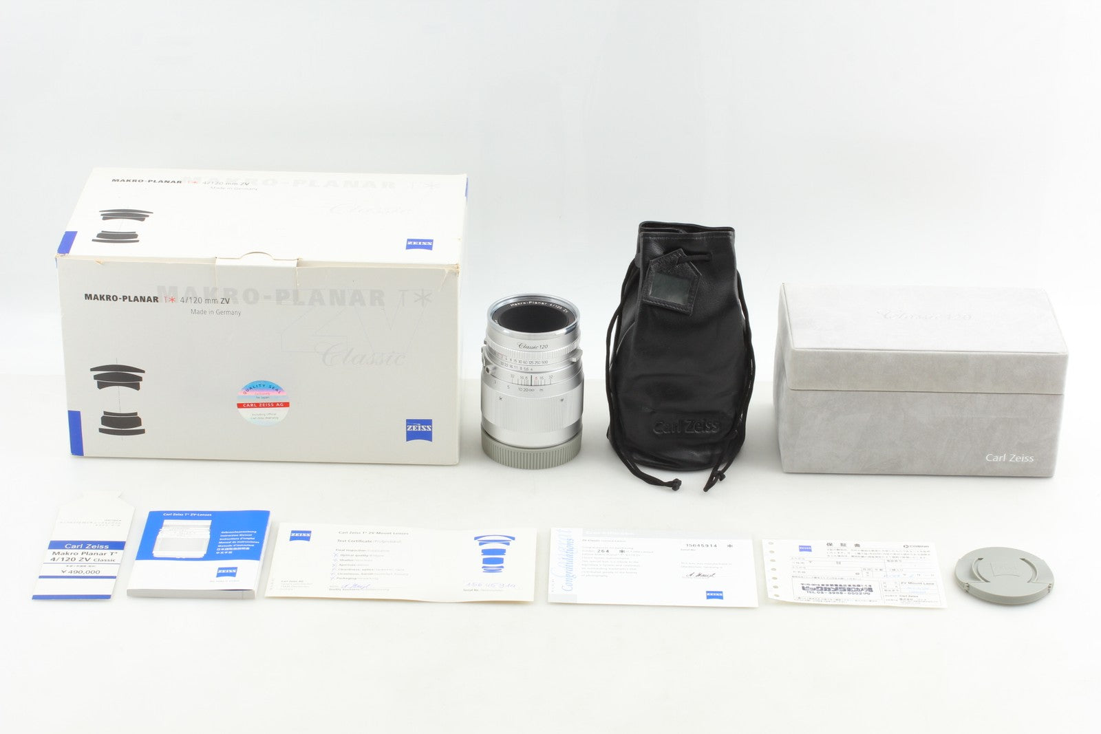 Limited 1000 [NOS Top MINT] Carl Zeiss Makro-Planar Classic 120mm F4 ZV Lens JPN