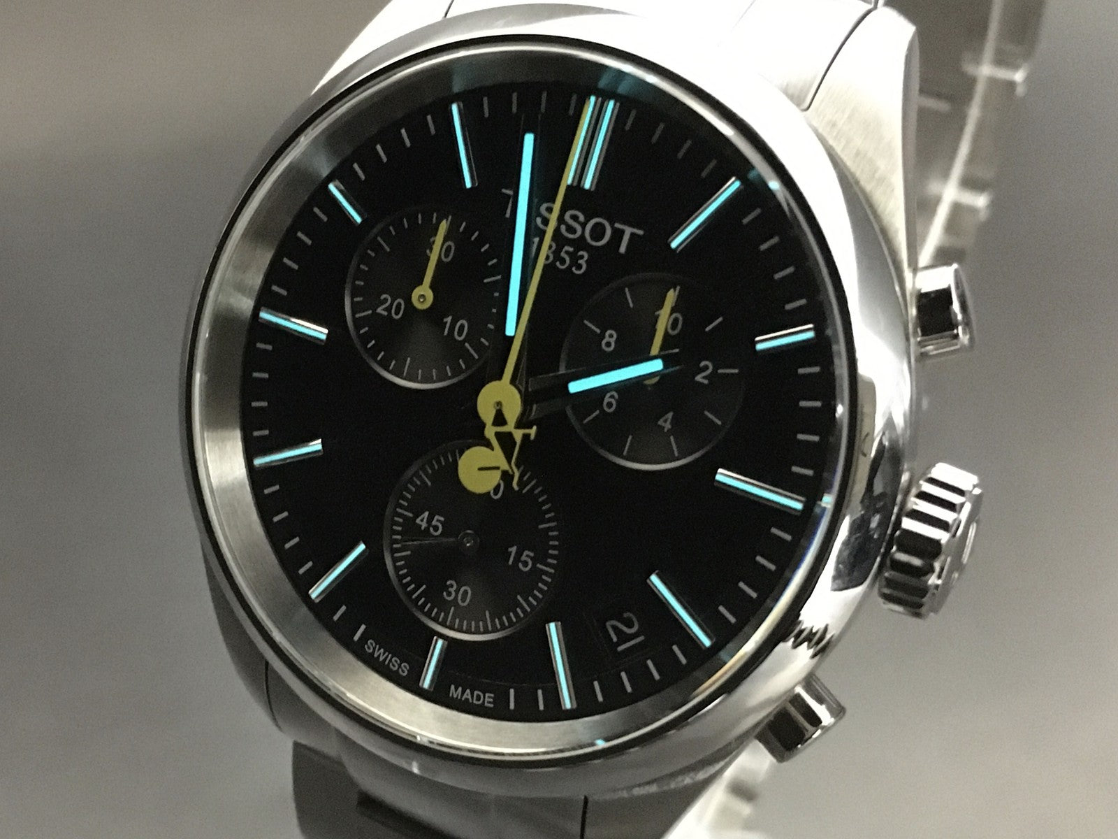 TISSOT PR 100 Tour de France T150417A Chronograph Quartz Men's Watch 40mm JP Box