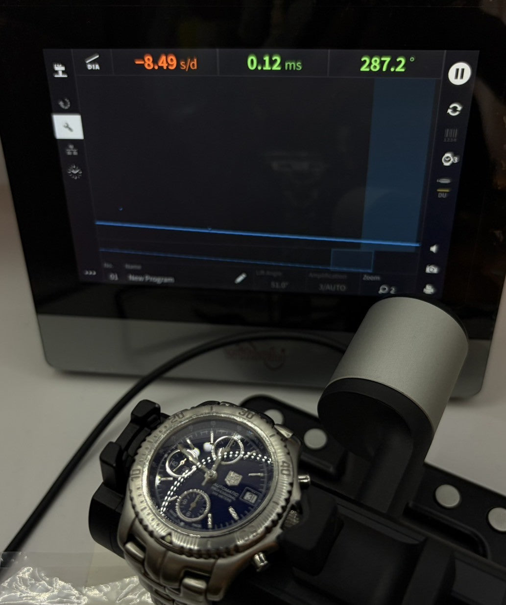 Tag Heuer Link Chronograph CT2110 Blue Dial Date 41m Automatic Men’s Watch [Box]