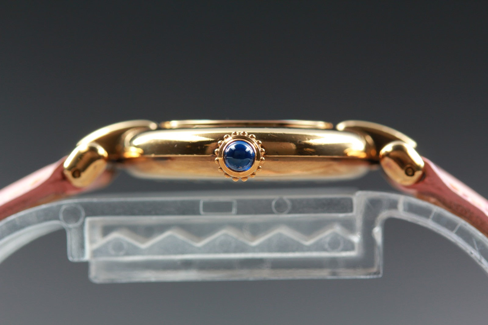 Vintage [Exc+5] Cartier Must Colisee Vermeil 590002 Gold Pink Women's Qz Watch