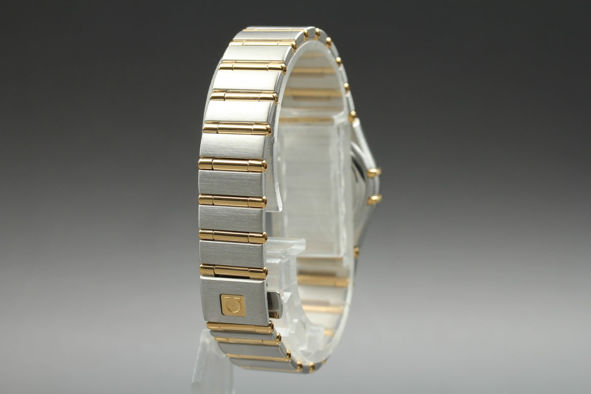 Polished OMEGA Constellation Mini 1267.75 Cal.1456 Diamond 22mm Qz Women's Watch