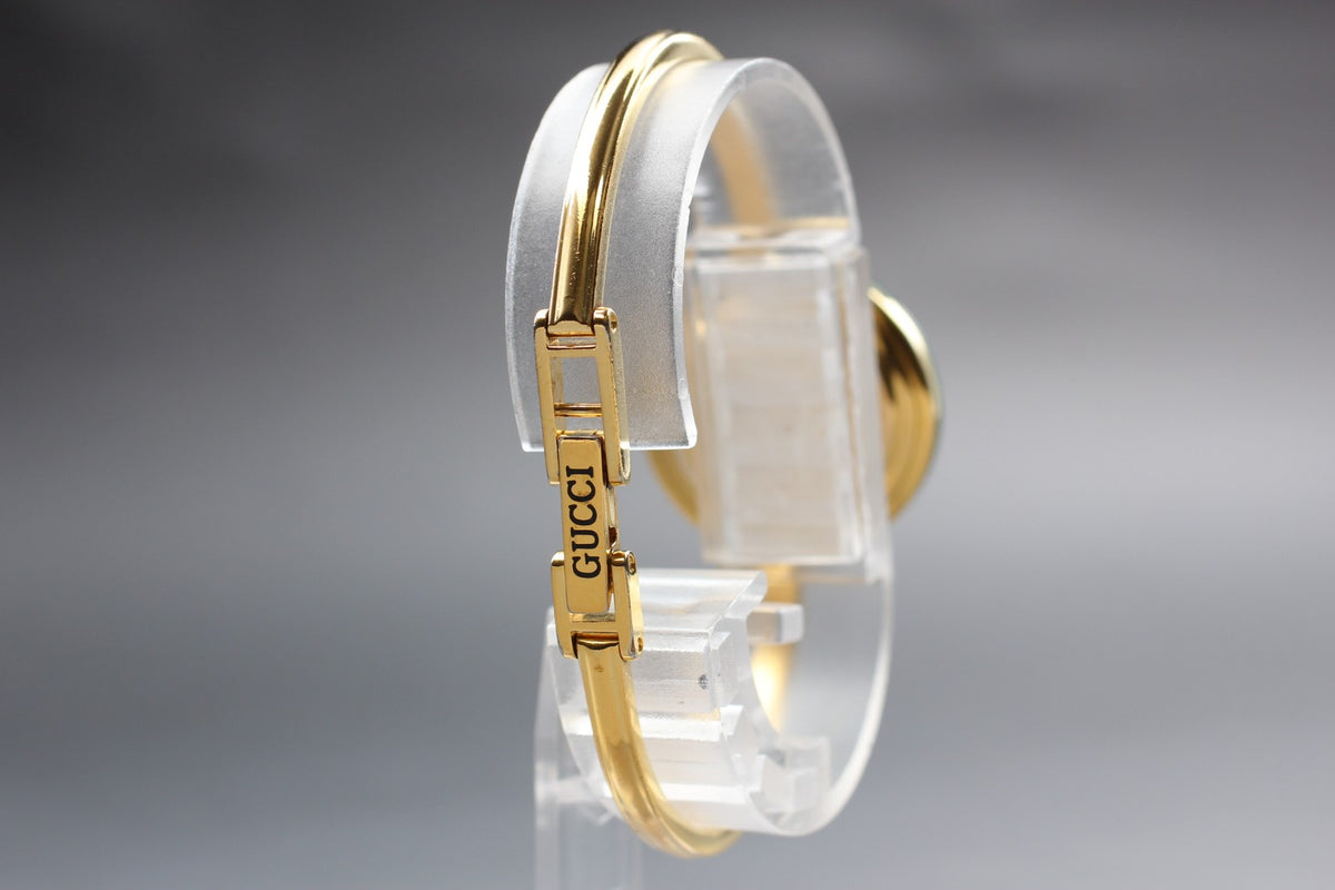New Batt GUCCI Change Bezel 11/12.2 12Color Quartz Women's Watch From JAPAN Box
