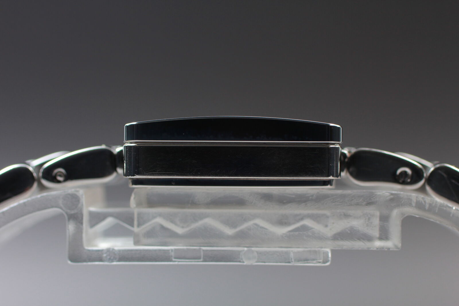 New Battery [Exc+5] Gucci 3600L G Face Black Dial Woman's Quartz Watch JAPAN