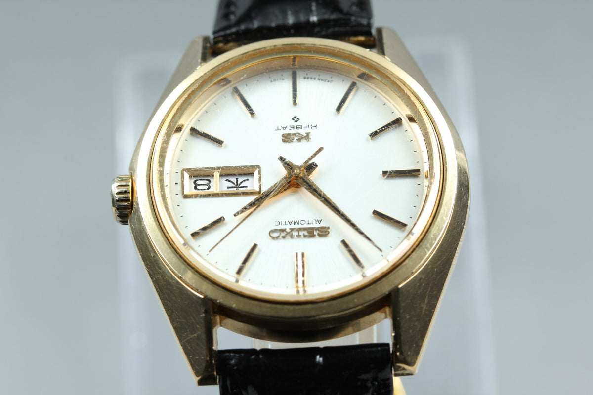 Vintage SEIKO King Seiko KS 5626-7110 Automatic Day/Date Men's Watch 37mm JAPAN