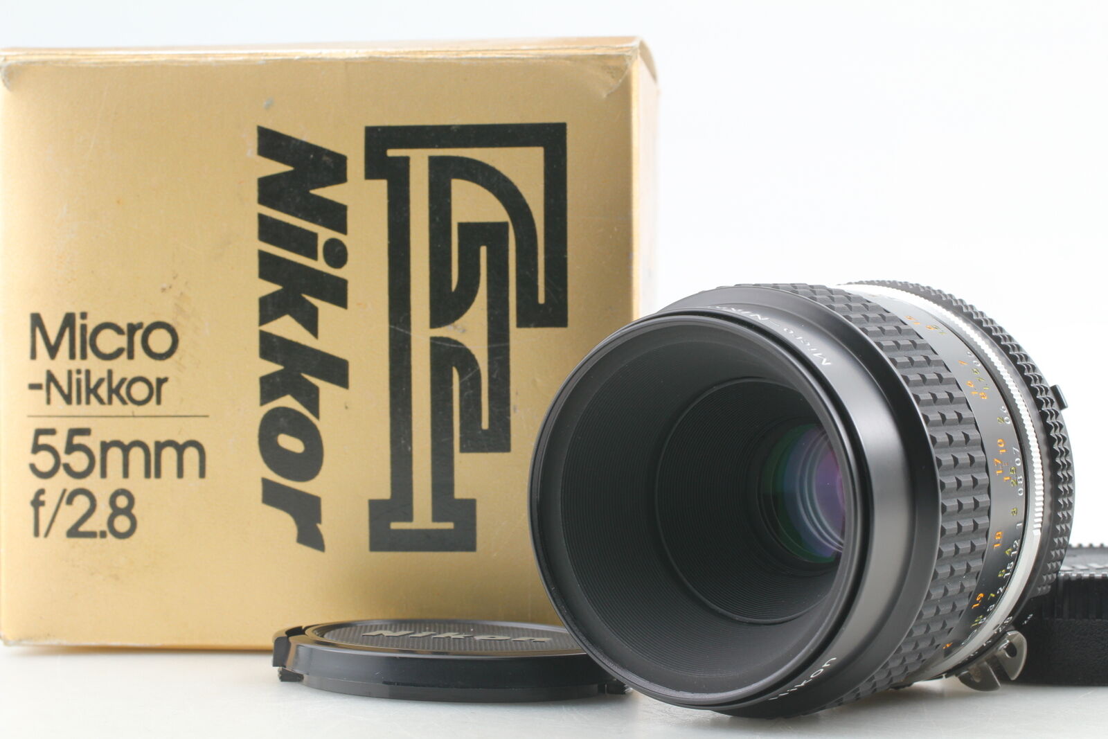 [Top MINT] Nikon Ai-s Micro NIKKOR 55mm f/2.8 MF Macro Lens From JAPAN