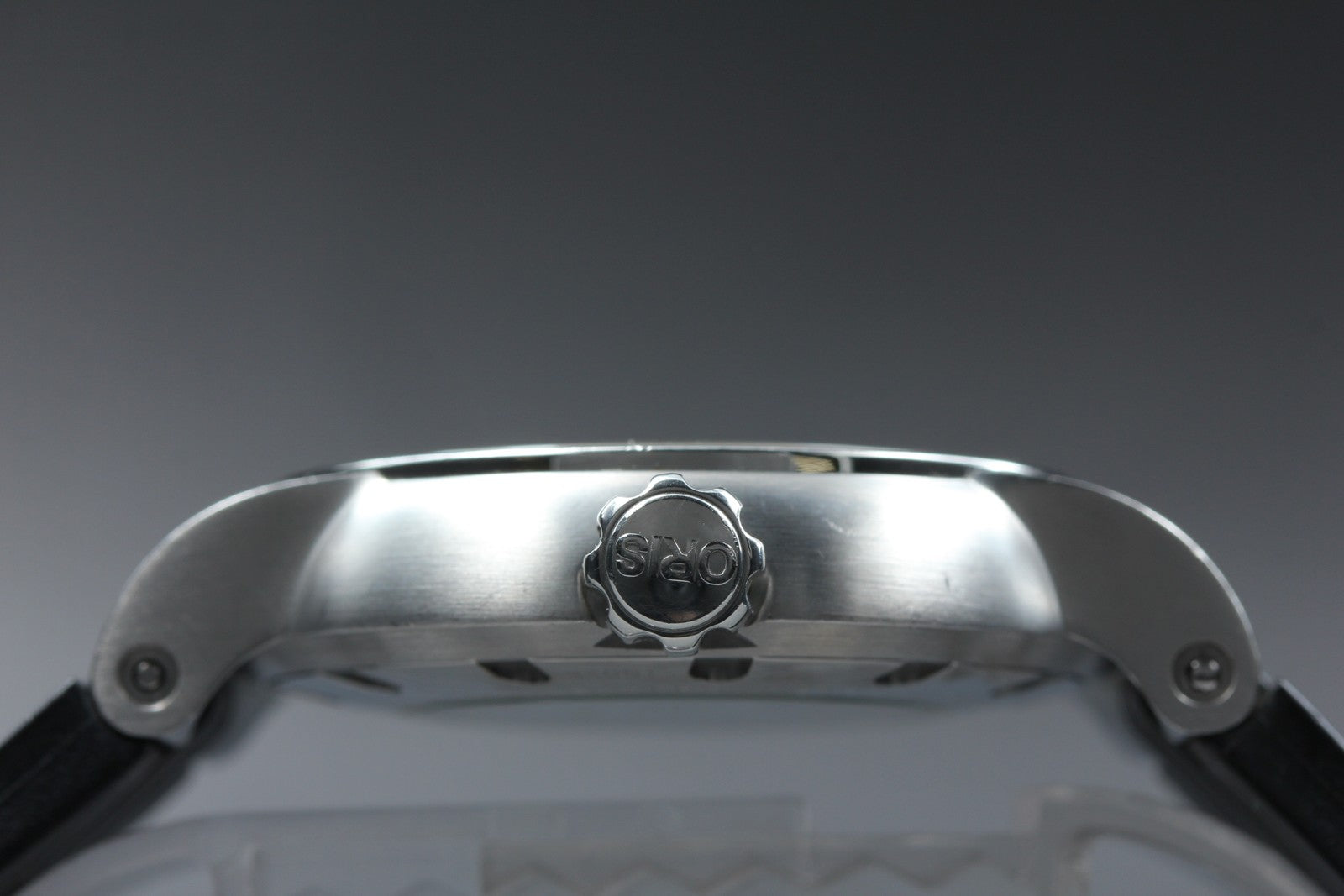 [Exc+5] ORIS TT1 Day Date 7517-41 Automatic 40mm Silver Black Men's Watch JAPAN