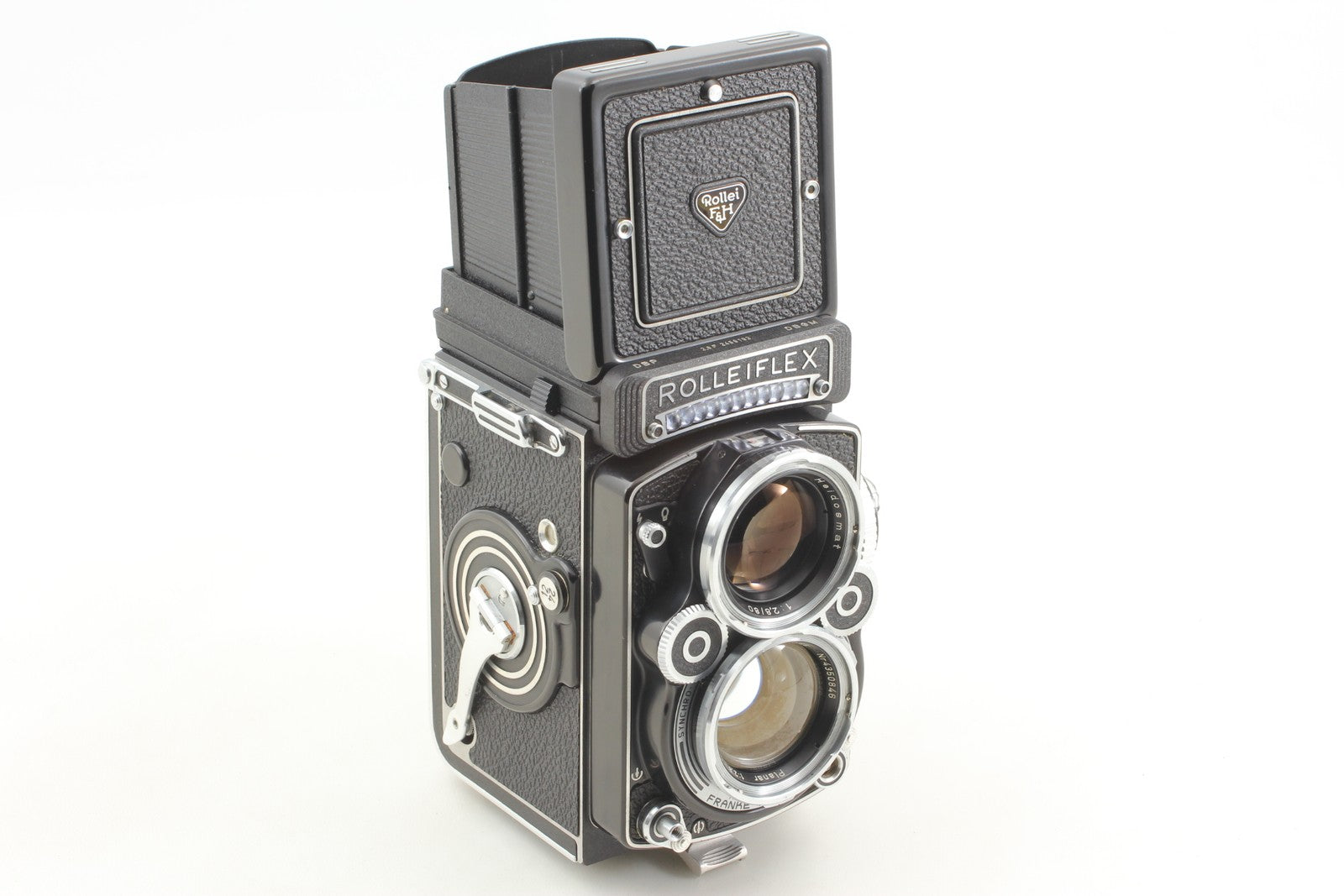 [MINT w/Case] Rolleiflex 2.8F Planar 80mm f2.8 TLR Film Camera 6x6 From JAPAN