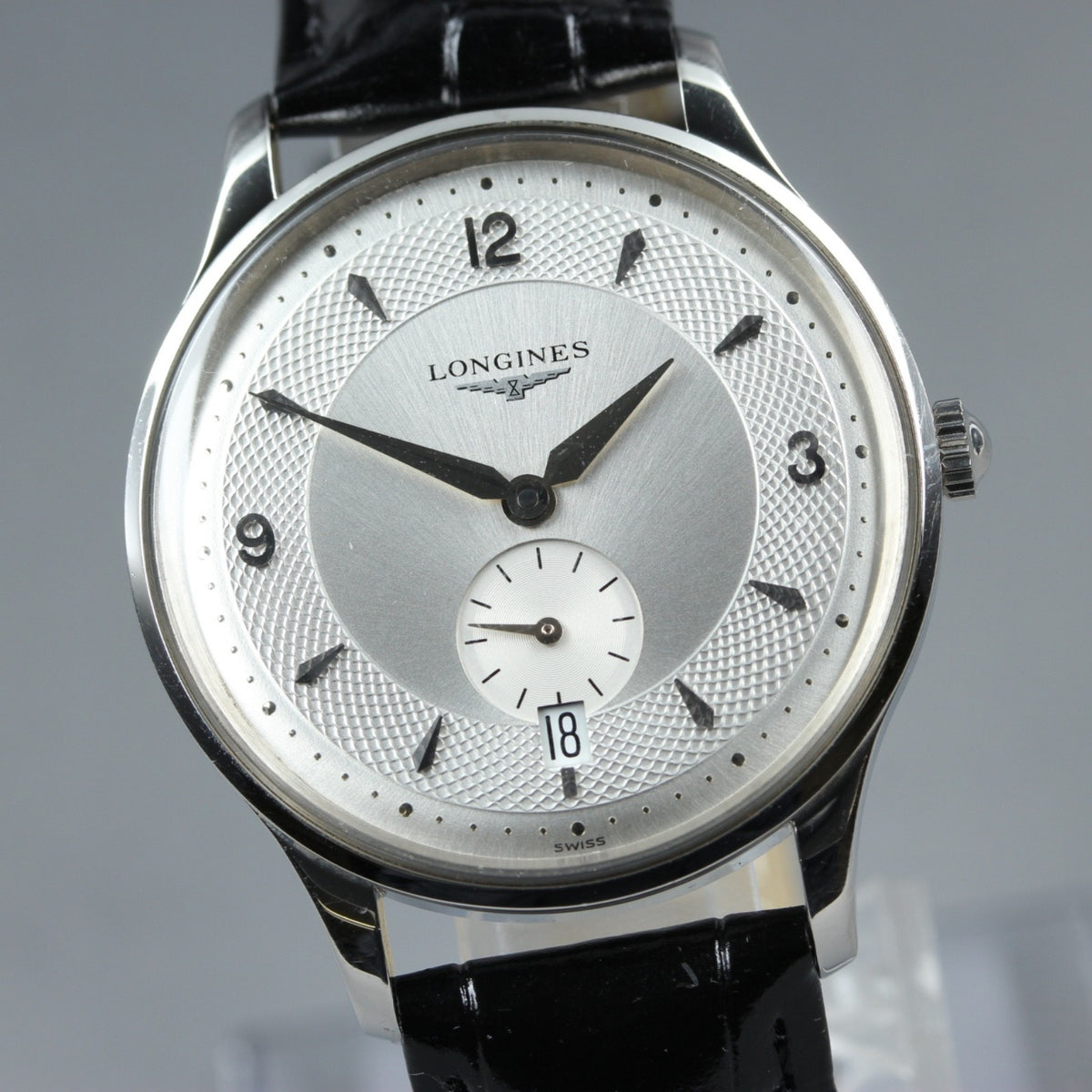LONGINES Grand Classic L4.685.4 Automatic Silver Dial Men's Watch 35mm JAPAN