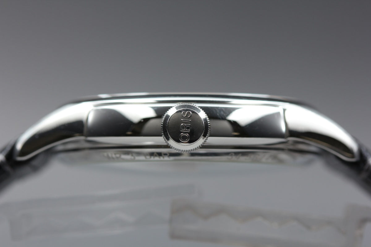 ORIS Artelier Translucent Skeleton 7684 Automatic Men's Watch 40mm JAPAN Box