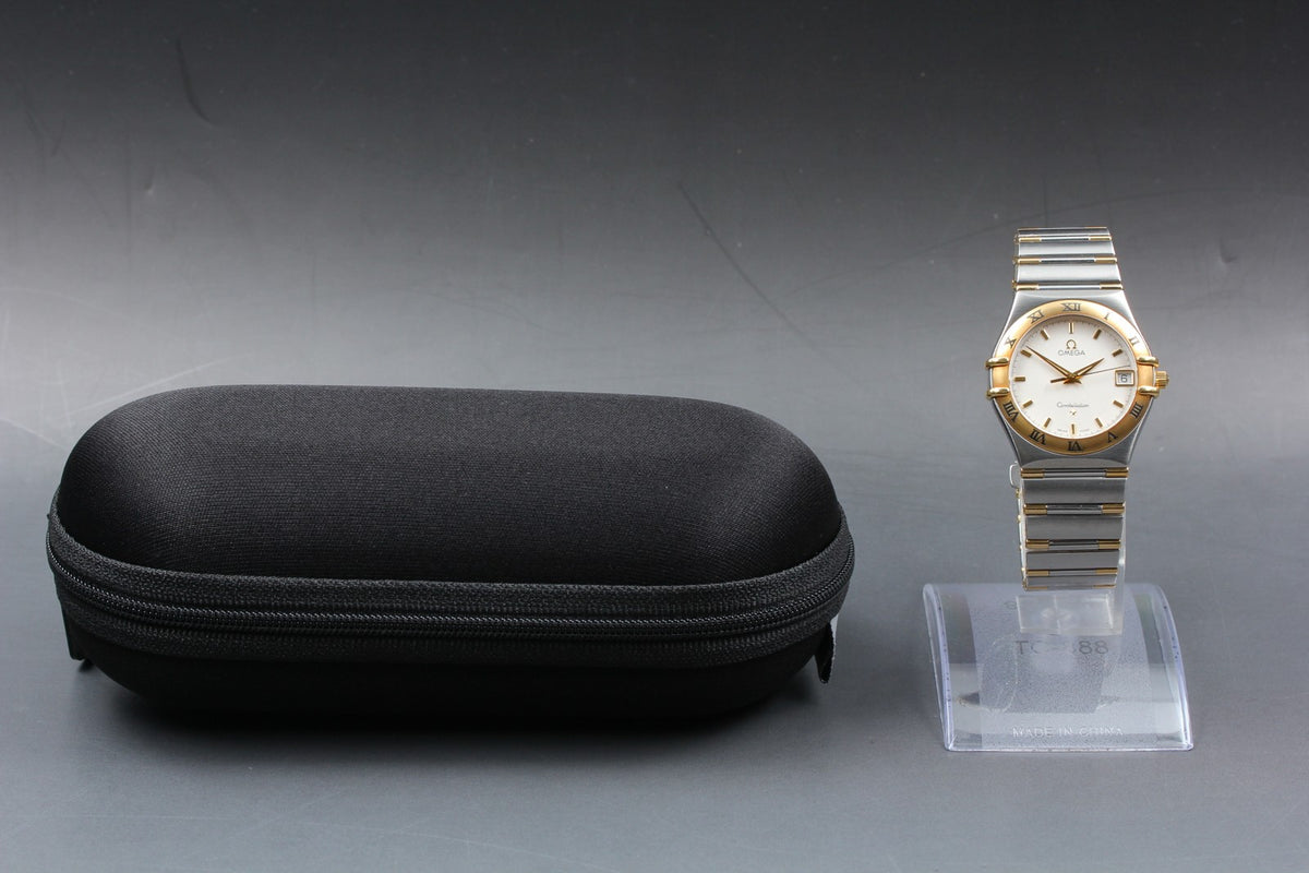 New Batt Vintage OMEGA Constellation 1312.3 Quartz Men's Watch 33mm From JAPAN