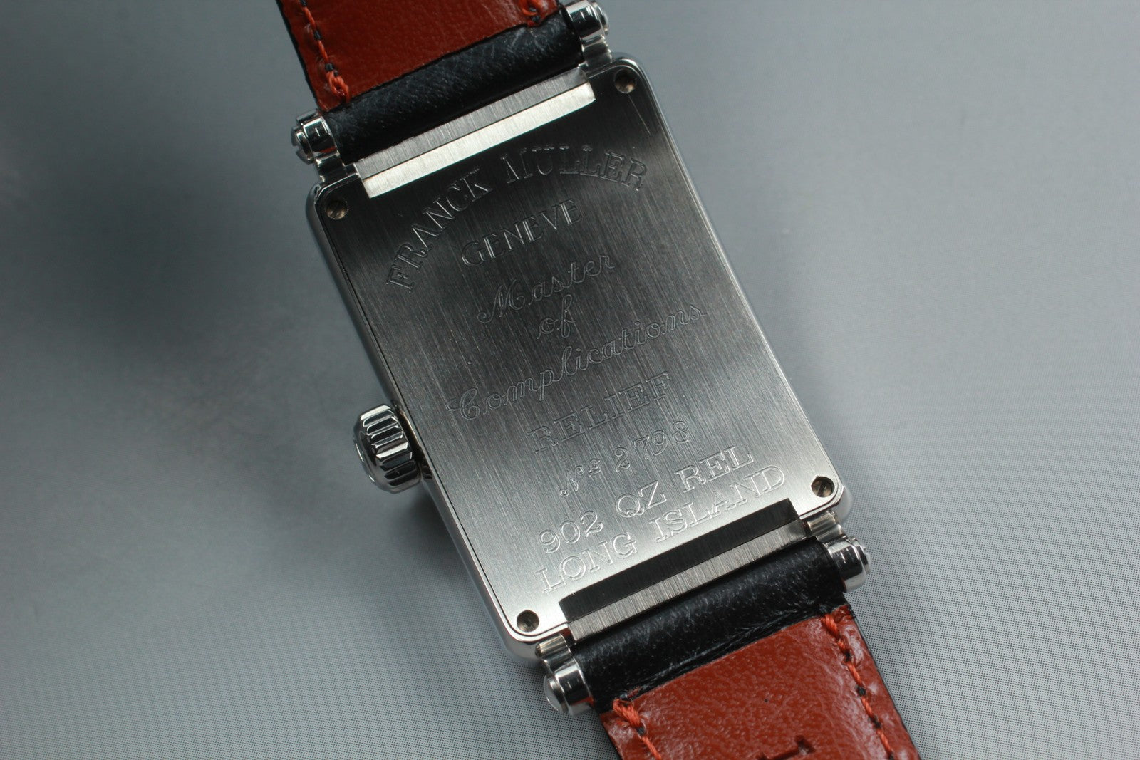 [Near MINT Box] Franck Muller Long Island 902QZ 23mm Silver Women's Watch JAPAN
