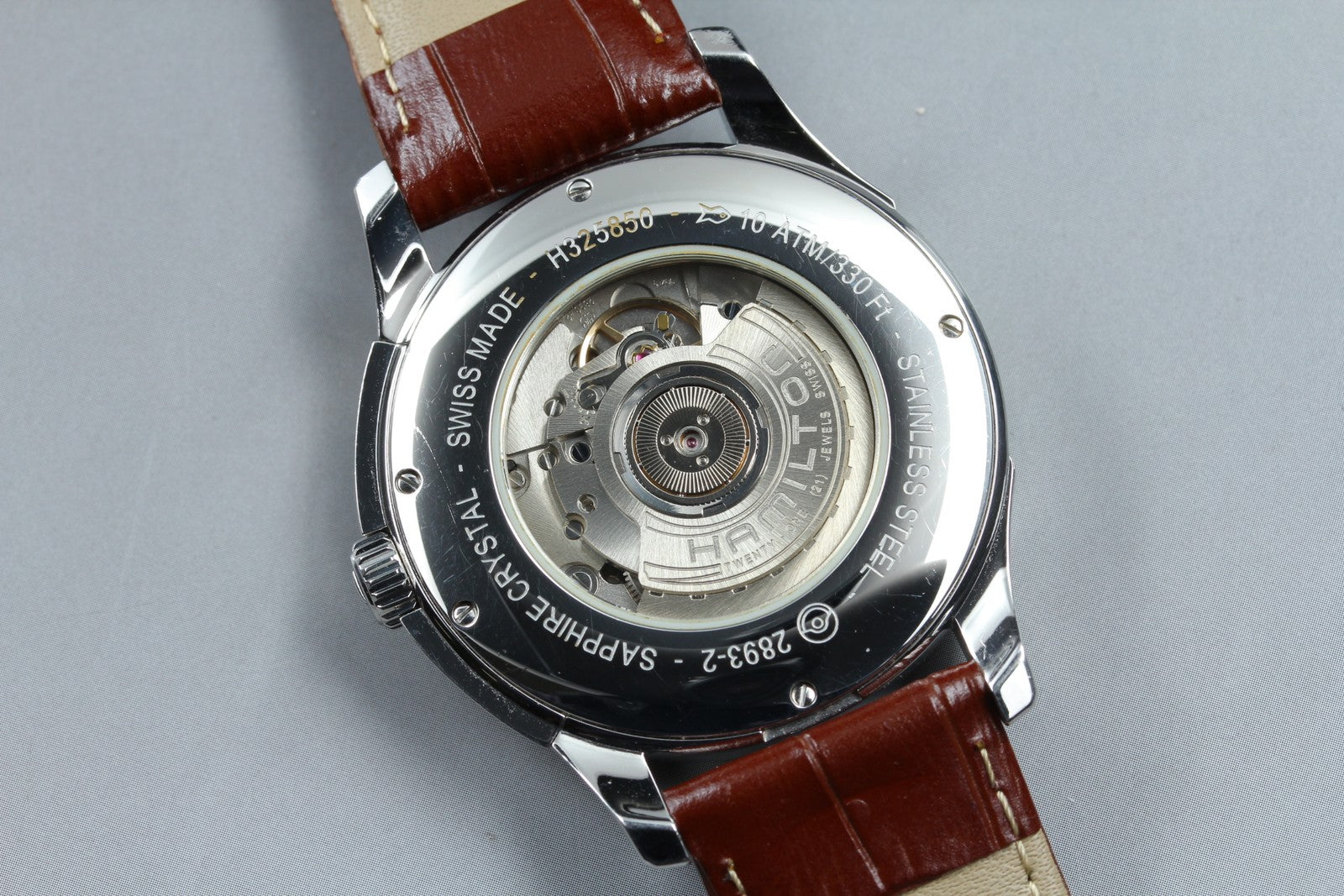 Hamilton Jazzmaster Traveler GMT Automatic Black Dial Men's Watch 42mm JAPAN