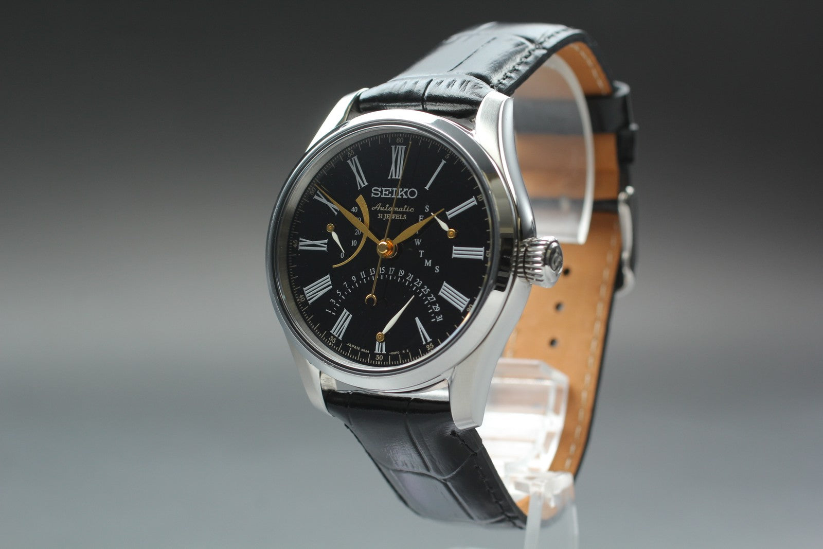 [Exc+5 Box] SEIKO Presage 6R24-00F0 SARD011 Black Automatic Men's Watch JAPAN