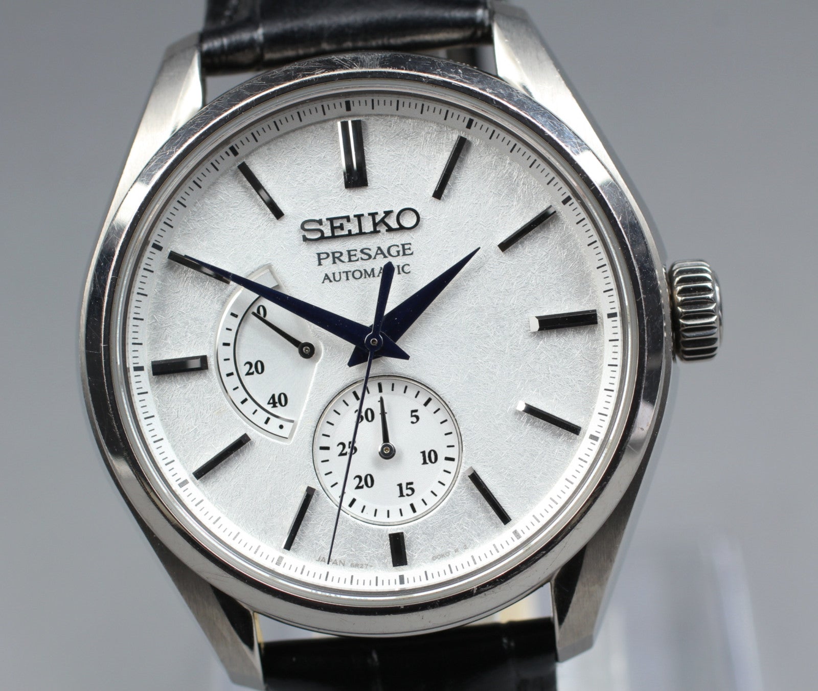 [Exc+5] SEIKO Presage Prestige Line 6R27-00H0 SARW041 AT White Men's Watch JAPAN