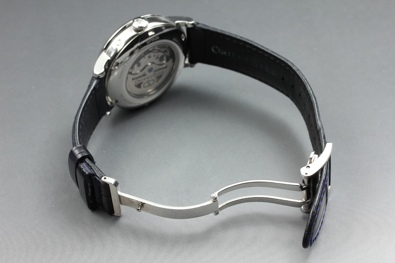 Orient Star Mechanical Moon Phase F7X6-UAA0 Blue Automatic Men's Watch [Box]