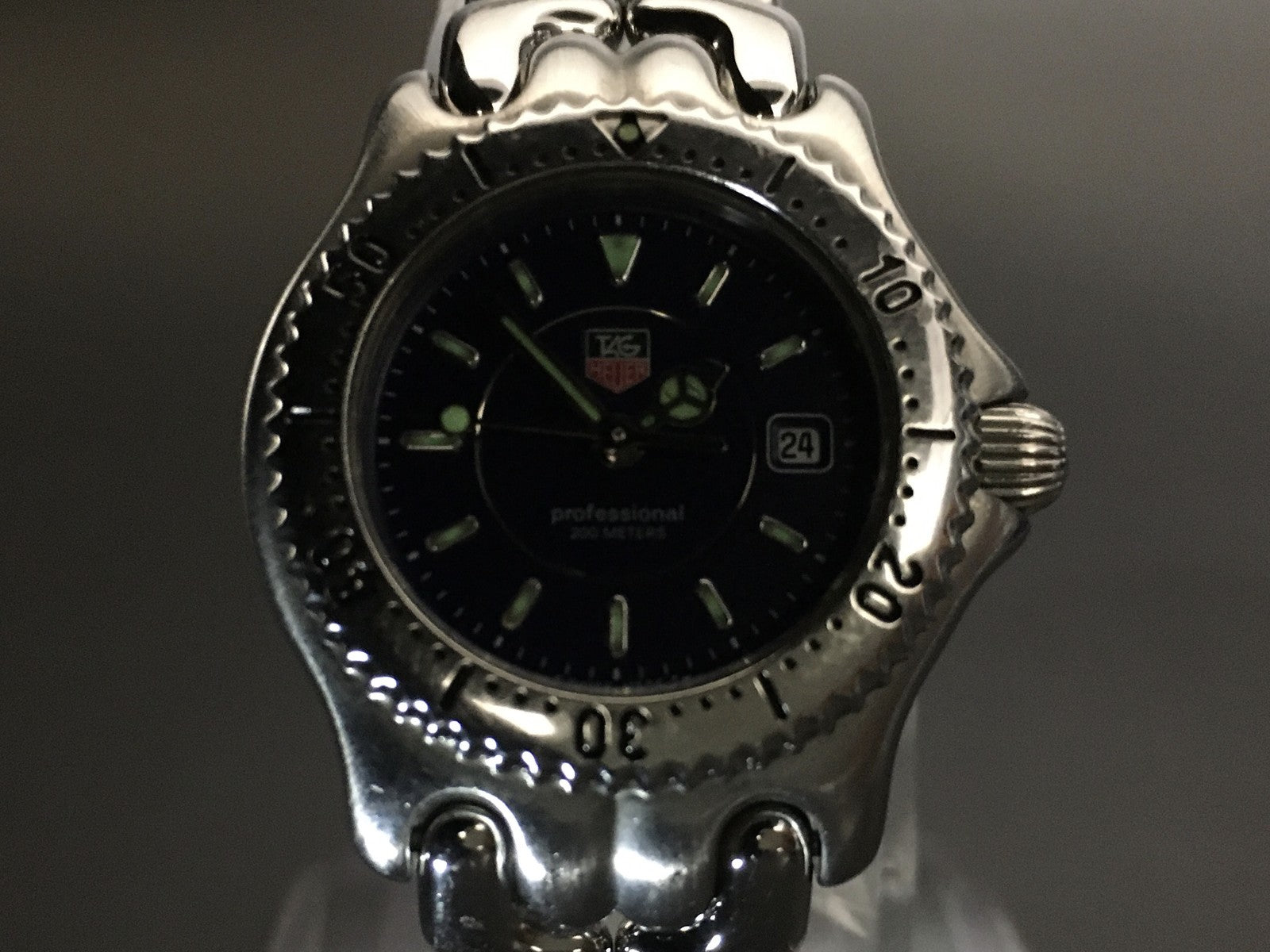 Vintage TAG Heuer SEL WG131A Quartz Blue Dial Women's Watch 28mm JAPAN