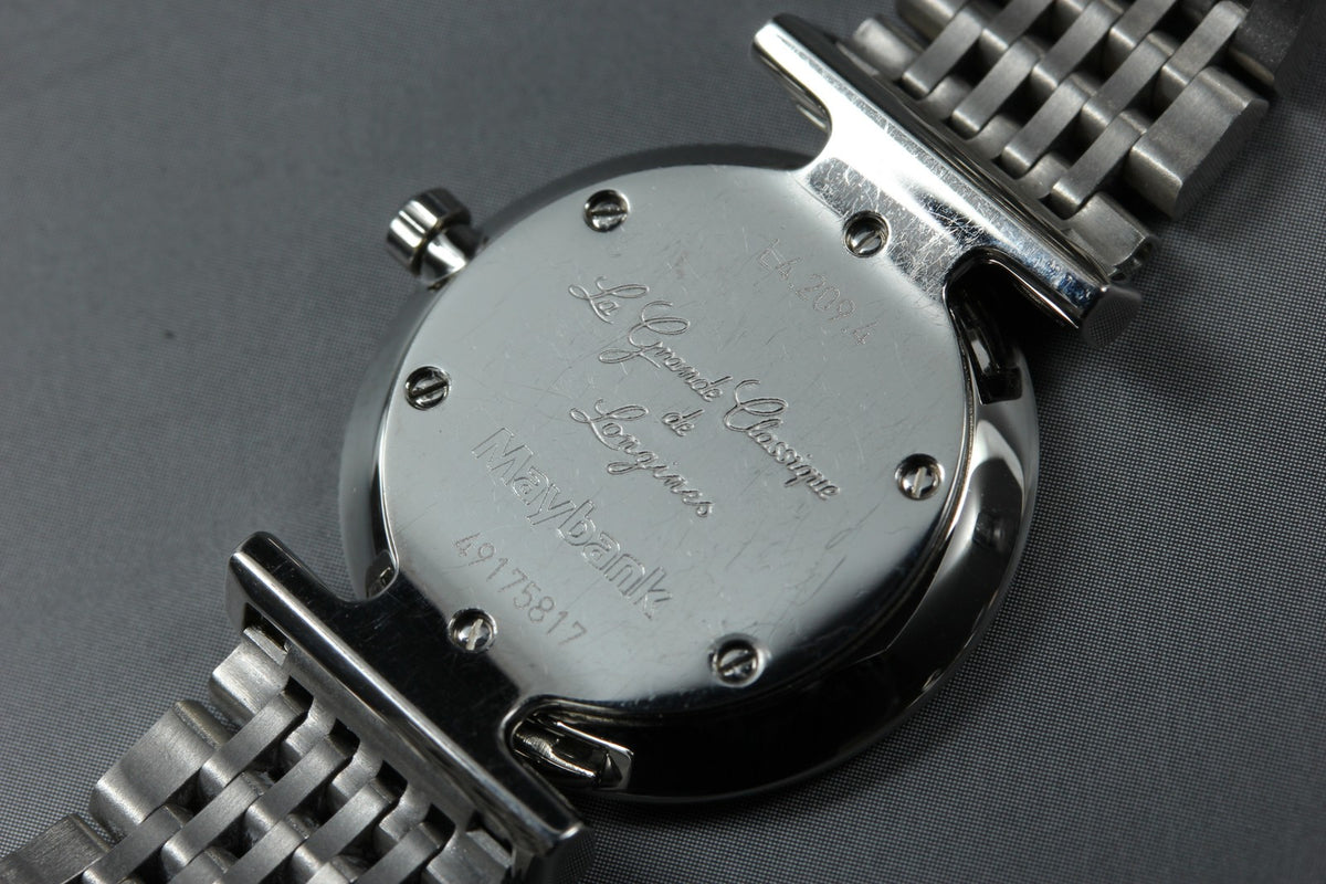 LONGINES La Grande Classique L4.209.4 Quartz White Women's Watch 24mm JAPAN Box