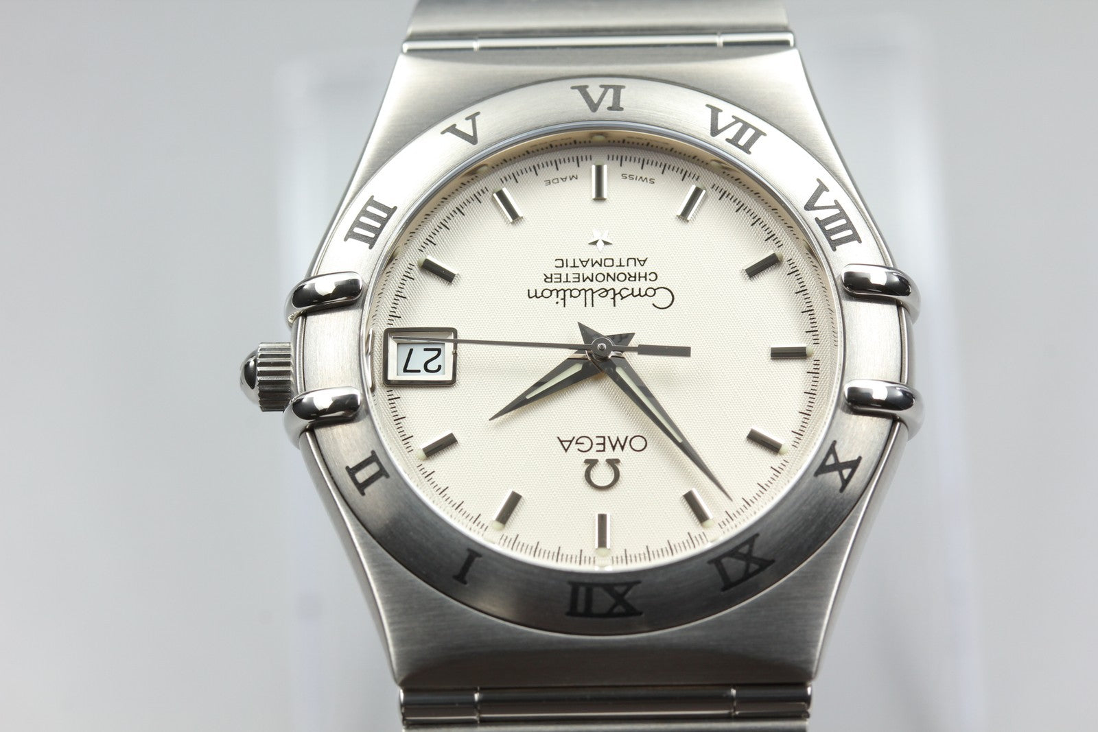 OMEGA Constellation 1502.30.00 Cal.1120 Silver Automat Men's Watch 35mm JP Box