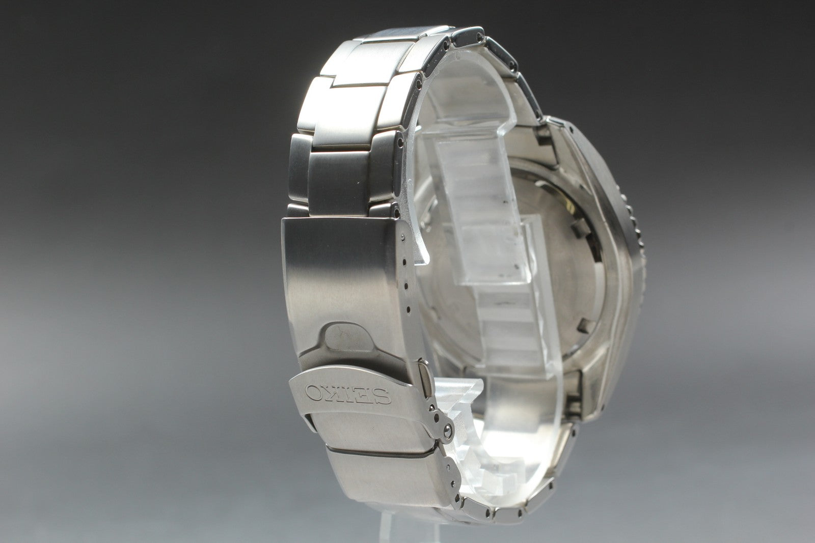 [Near MINT-] SEIKO Prospex Shogun 6R15-01D0 SBDC029 Black AT Men's Watch JAPAN